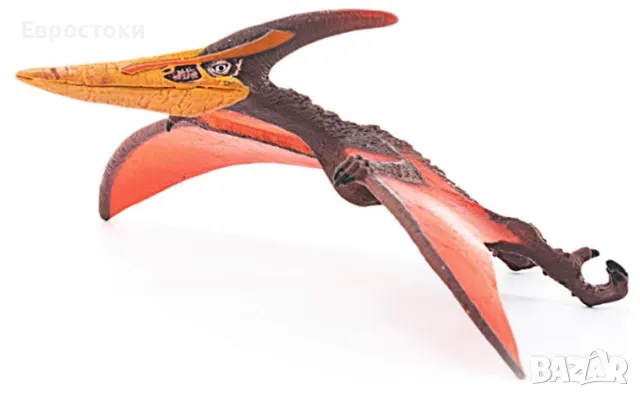 Фигурка Schleich Winged Pteranodon, реалистична фигурка Schleich Птеранодон, 23.2 х14.9 х 6.4 см, снимка 4 - Колекции - 47781166