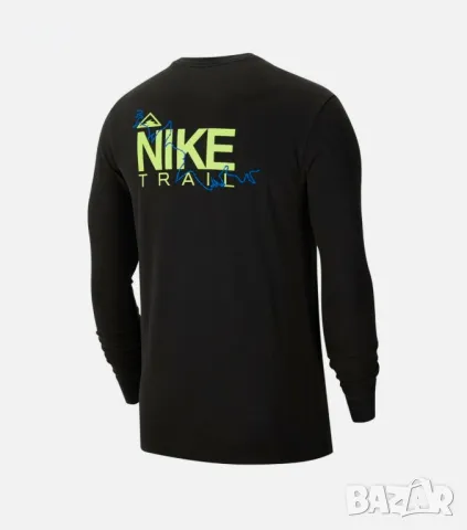 Оригинална мъжка блузка Nike Trail размер Л , снимка 1 - Спортни дрехи, екипи - 48824698