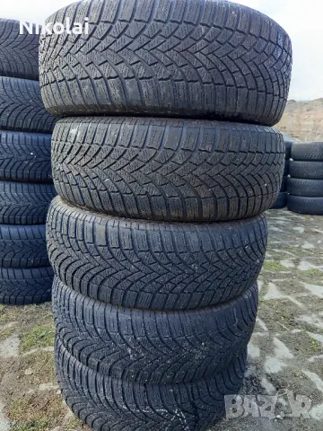 4бр зимни гуми 205/55R16 Bridgestone, снимка 1 - Гуми и джанти - 44020445