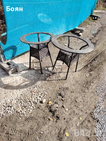   Две плетени масички (цената е за двете ), снимка 2 - Декорация за дома - 52310081