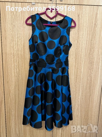 Дамска рокля от сатен