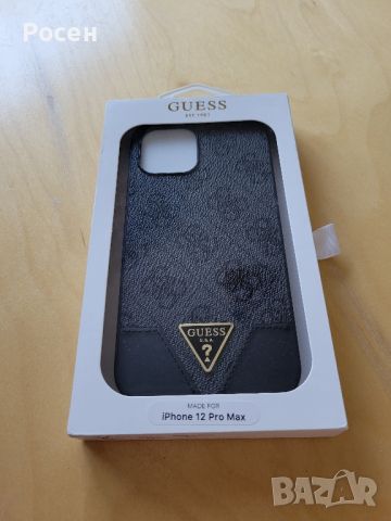 Guess калъф за iPhone 12 Pro Max case 6.7", снимка 4 - Калъфи, кейсове - 46449114