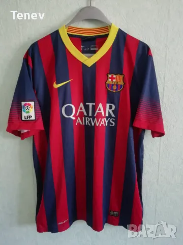 FC Barcelona Nike 2013/2014 оригинална тениска фланелка Барселона XL, снимка 1 - Тениски - 47322394