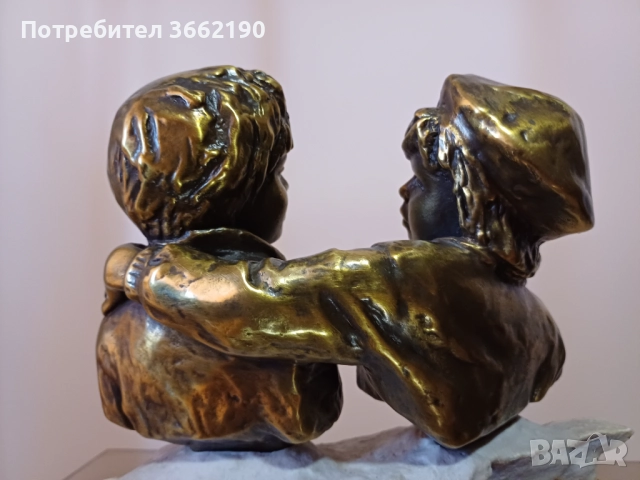 Бронзов бюст, снимка 5 - Статуетки - 52514513