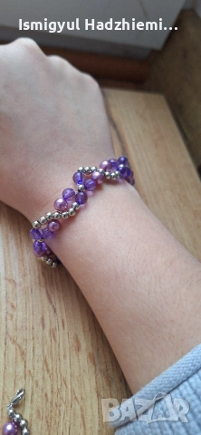 Ръчно изплетена гривна, снимка 3 - Гривни - 53308029