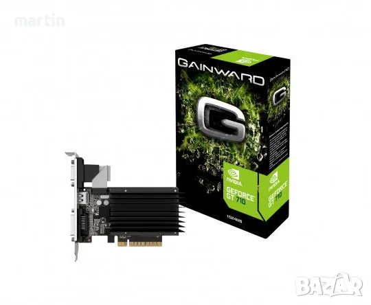 NVIDIA GeForce GT 710 1GB DDR3, снимка 3 - Видеокарти - 50058132