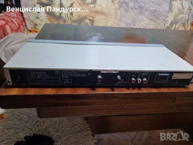 Stereo Tuner Techics - ST - 2450, снимка 5 - Ресийвъри, усилватели, смесителни пултове - 52674538