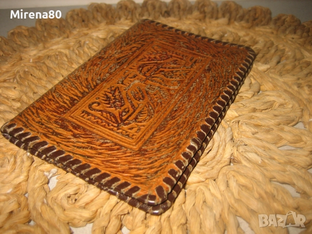 Ретро кожен сет - ЗМНХЗ !, снимка 7 - Антикварни и старинни предмети - 52874383