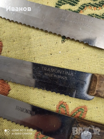 Стари ножчета и вилици Петър Денев и ножчета и вилички трамонтина, снимка 2 - Антикварни и старинни предмети - 54095033