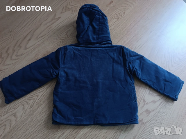 Комплект бебешко яке и ръкавички, снимка 4 - Бебешки якета и елеци - 53386365