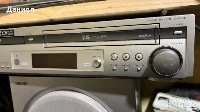 Система за Домашно Кино Sony DAV-D150E VHS – Перфектна!, снимка 5 - Аудиосистеми - 54070030