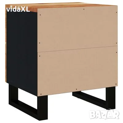 vidaXL Нощни шкафчета, 2 бр, 40x33x46 см, акация масив(SKU:345217), снимка 4 - Шкафове - 48117517