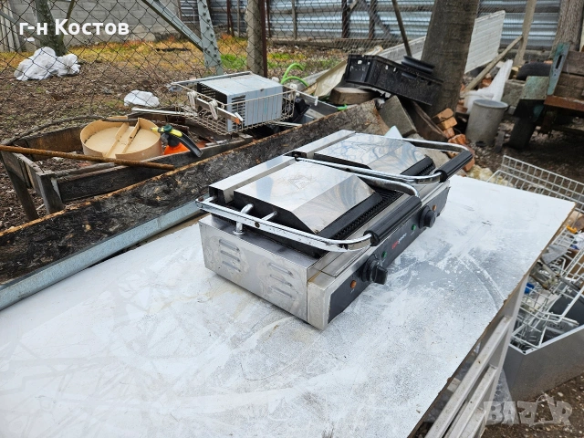 Тостер Преса Професионална Монофазна 2-ка. Цена 180 Евро , снимка 4 - Обзавеждане на кухня - 54028549