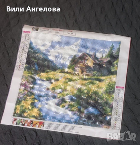 Диамантен гоблен без рамка 30/30