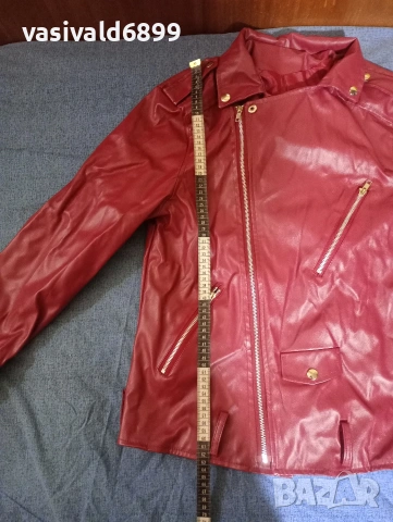Дамско кожено яке , снимка 3 - Якета - 53905448