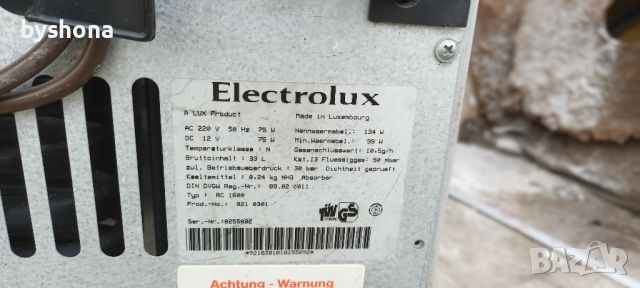 Газов хладилник Elektrolux RC 1600 ( 12 , 220 волта ), снимка 8 - Хладилни чанти - 46017138