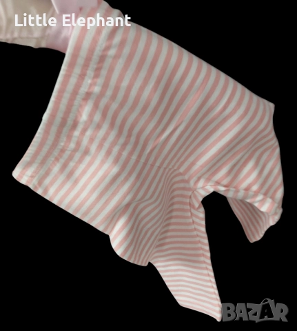 Клинче за 12-18 мес мом розово и бяло тънко райе,Англия/ново