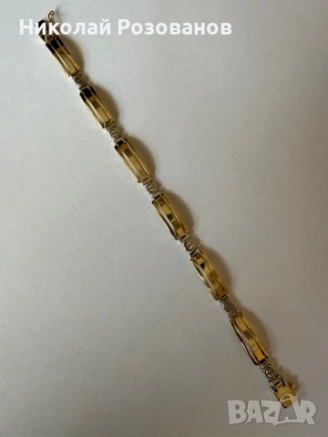 Златна гривна унисекс НОВА!, снимка 2 - Гривни - 54189198