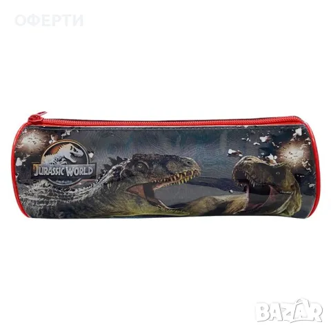 Несесер Grey Jurrasic World Barrel ?8x22.5cm арт No239869, снимка 1 - Раници - 46920923