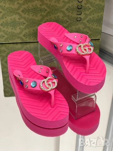 чехли GUCCI , снимка 2 - Чехли - 51003634