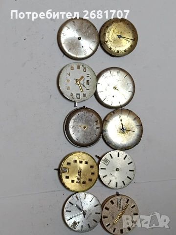 механизъм от руски механични часовници 