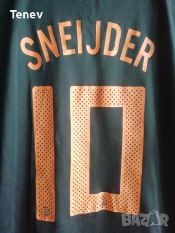 Netherlands Sneijder Nike тениска фланелка Снайдер Нидерлания Холандия размер М, снимка 3 - Тениски - 46082287