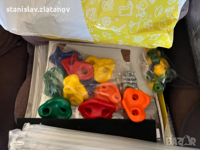 Дървена / метална детска площадка , катерушка , къща , пързалка , стена за катерене, снимка 4 - Други - 51322155