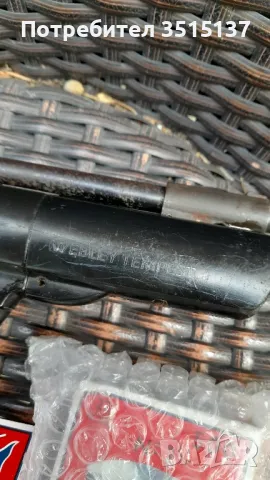 Webley tempest въздушен пистолет  английски  , снимка 6 - Антикварни и старинни предмети - 49964837