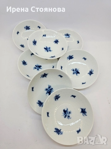 Rosenthal - Romance Rhapsody по дизайн на Bjorn Wiinblad 1961г. 6 броя Купички за ядки, снимка 6 - Сервизи - 53390205