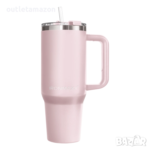 Термос -чаша IronMaxx 1.2L, Тънък модерен дизайн от неръждаема стомана
