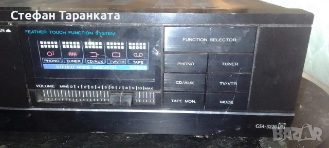 усилвател GoldStar, снимка 3 - Ресийвъри, усилватели, смесителни пултове - 54010357