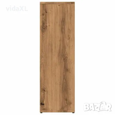 vidaXL Библиотека, дъб артизан, 45x25x80 см, инженерно дърво（SKU:855781）, снимка 5 - Други - 48648219