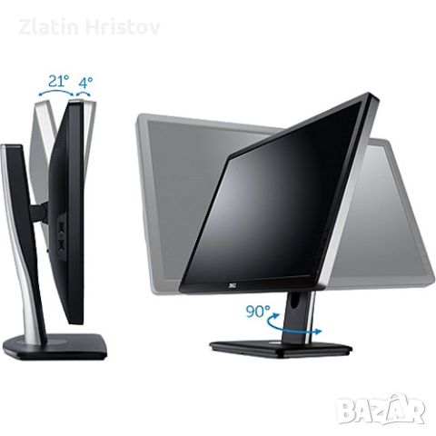 Монитор DELL P2412HB - 24'', снимка 5 - Монитори - 46615932