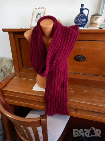 Ръчно плетен класически шал