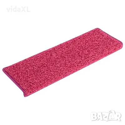 vidaXL Постелки за стъпала, 15 бр, 65x21x4 см, розови(SKU:326203), снимка 1 - Други - 49076659