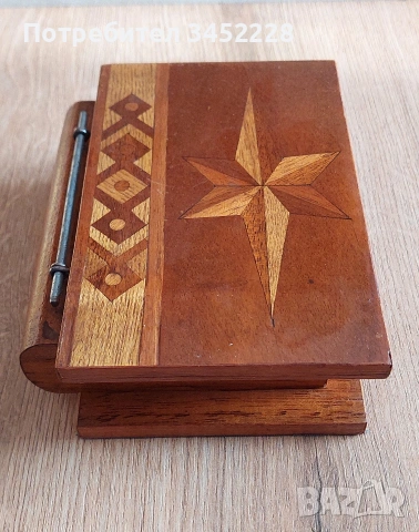 кутия дървена за ценители 