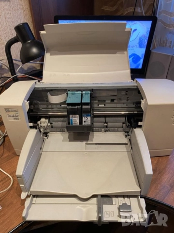 HP Deskjet 840C класически принтер , снимка 2 - Принтери, копири, скенери - 52324798