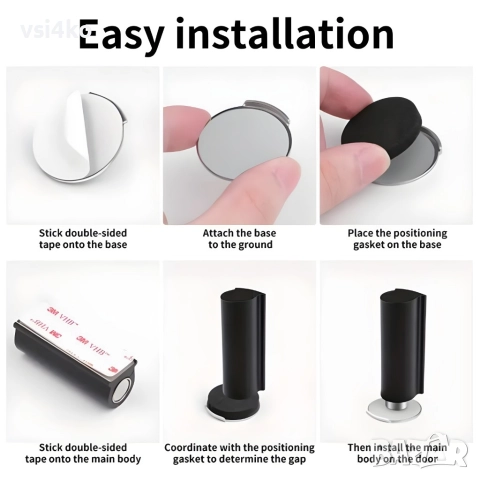 Магнитен стопер за врата, снимка 2 - Други стоки за дома - 52921851