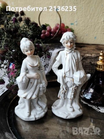 Двойка порцеланови фигурки , снимка 6 - Колекции - 51880504