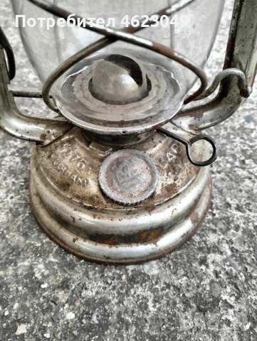 Стар газен фенер газена лампа, снимка 3 - Антикварни и старинни предмети - 54227376