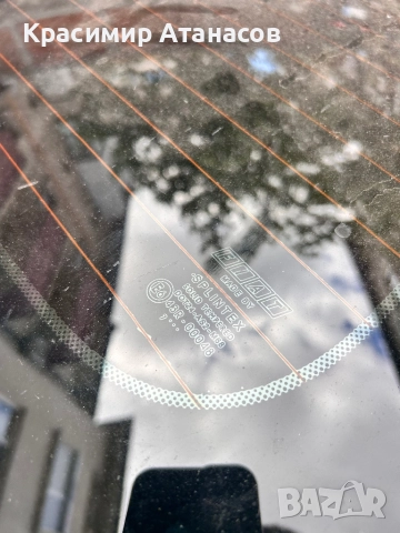 Стъкло задно пета врата за Фиат гранде пунто 2006-2011г, снимка 6 - Части - 51790879