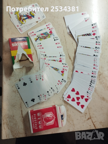 Стари карти за бридж и покер , снимка 4 - Антикварни и старинни предмети - 45039987