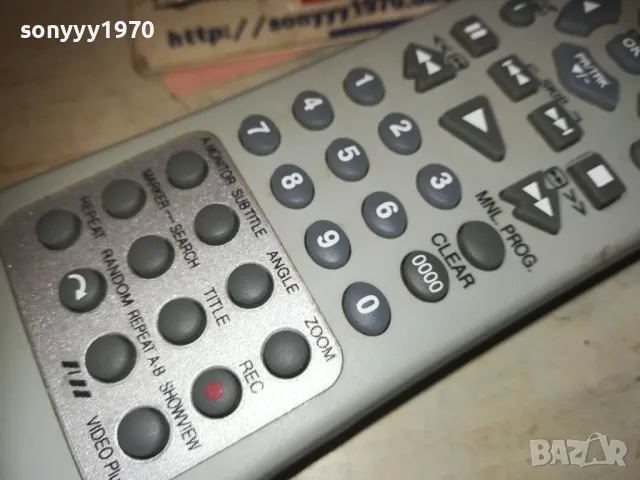 JVC DVD & VCR REMOTE CONTROL-ВНОС SWISS 2110240821, снимка 13 - Вази - 47658148