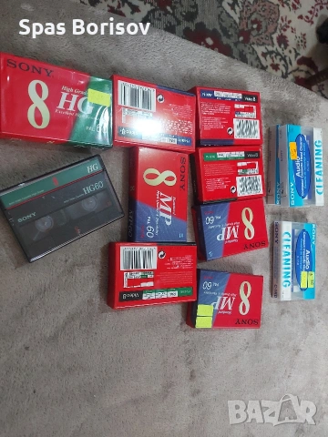 видео касети , снимка 4 - Аудио касети - 53287107