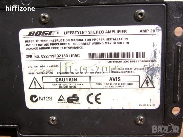  Bose lifestyle amp 2v , снимка 8 - Ресийвъри, усилватели, смесителни пултове - 53694260