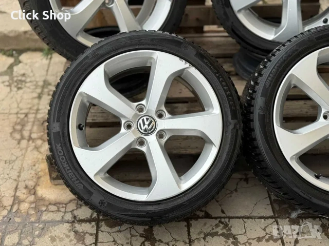 5х112 Джанти 17 Цола Фолксваген Голф Кади Тоуран 5x112 Golf Caddy Touran, снимка 6 - Гуми и джанти - 53501225