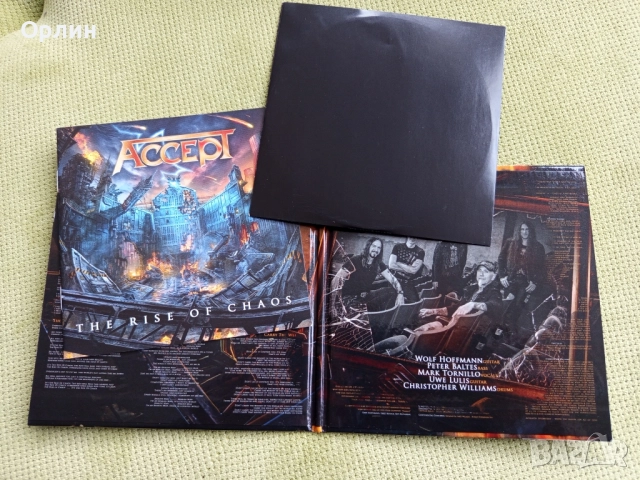 accept - оригинален, снимка 3 - CD дискове - 52508692