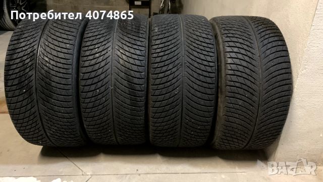 Зимни гуми MICHELIN 295/35R21 107V XL TL PILOT ALPIN 5 SUV * 4 бр., снимка 1 - Гуми и джанти - 46101871