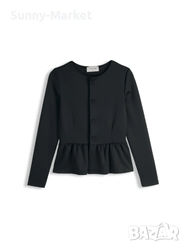 Блейзър с разкроена долна част, снимка 4 - Корсети, бюстиета, топове - 53507644