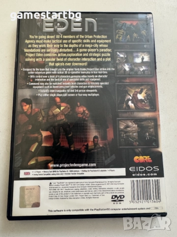 Project Eden за PS2, снимка 2 - Игри за PlayStation - 52180665